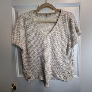 American Eagle Outfitters beige Dolman Sleeve Boxy Sweater